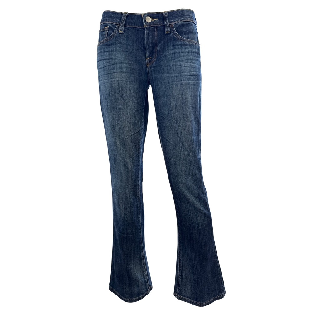 Jeans Petite 4 Lucky Brand Charlie Baby Boot Jeans Dark Wash Denim 4/27 Short